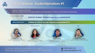 AAOU Webinar: StudentSpirations #1 - Student Attrition