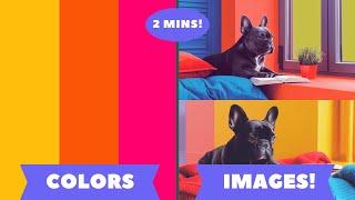 How to Perfectly Match Colors (Color Palette Prompting) in Your Images Using SREF in MidJourney