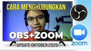 Menghubungkan OBS di ZOOM dengan Virtual Camera, Update Oktober 2020