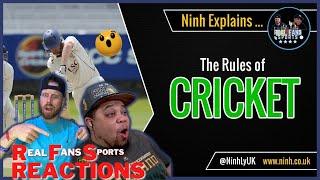 AMERICANS REACT TO THE RULES OF CRICKET BY @NinhLyUK  || REACTION || REAL FANS SPORTS