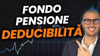 Deducibilità fondo pensione: come pagare meno tasse con la deduzione fiscale