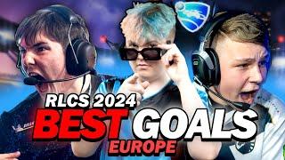 THE BEST GOALS MONTAGE EUROPEAN RLCS 2024 | Open Qualifier #1