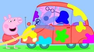 Autowäsche mit Peppa  Cartoons für Kinder | Peppa Wutz Neue Folgen