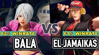 KOF XV ▰ BALA (Ángel/K'/Iori) vs EL JAMAIKAS (Terry/Iori/Blue Mary)