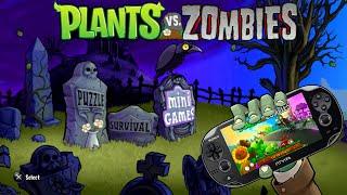 Plants vs. Zombies [PS Vita]  Mini Games - FULL Walkthrough