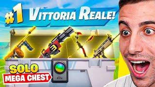 Gioco con SOLO le MEGA CHEST dei BOSS e VINCO la Partita! Stagione Remix Capitolo 2 Fortnite ITA!