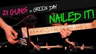 21 Guns - Green Day guitar cover by GV + chords