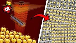 I Built The FASTEST Gold Farm In Hardcore Minecraft!