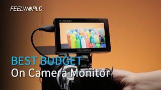 Best Budget On Camera Monitor 2024 - FEELWORLD F5 PROX $160 1600NITS Field Monitor