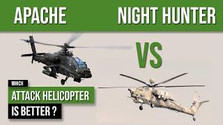 AH-64 Apache vs MI-28 Night Hunter - Attack Helicopter Comparison