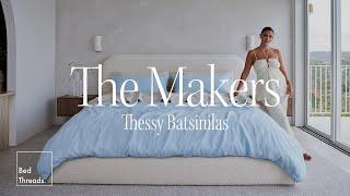 Thessy Batsinilas' Modern-Greek Maison in Brisbane |  The Makers Home Tours | Bed Threads