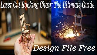 Laser Cut Rocking Chair: Step-by-Step Guide /Beginner's Guide #khobalaserartwork,