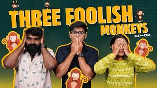 3 Foolish Monkeys | Deaf, Blind, Mute Challenge | Ep. 02 | Cookd