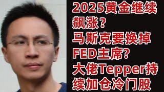 2025黄金继续疯涨? 马斯克要换FED主席? 大佬持续加仓冷门股 (美股投资分析)