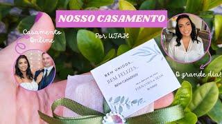 Casamento por UTAH| Nosso casamento. Chegou o nosso grande dia| ️