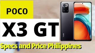 Poco X3 GT Official Look, Specs, Camera, Features and Price in the Philippines