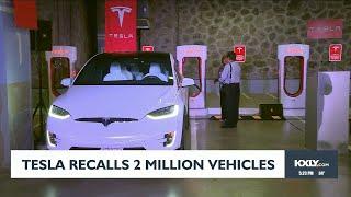 Tesla recalls 2 million vehicles