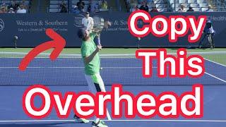 Perfect Overhead Technique (3 Easy Tennis Tips)