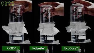 [Viscose VS Polyester VS Cotton] - Sateri EcoCosy® Nonwoven Fabric Challenge (Breathability)