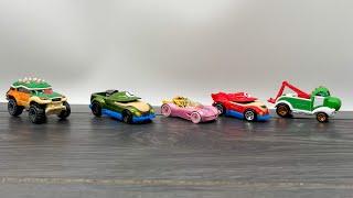 MATTEL HOT WHEELS SUPER MARIO CHARACTER CARS  