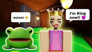 I'm the new King in Roblox Escape The Frog Obby  | ItsUpaw