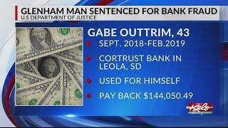 Glenham man sentenced for bank fraud