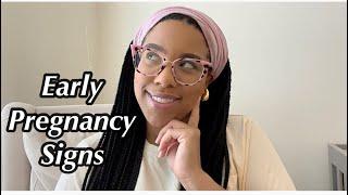 EARLY PREGNANCY SYMPTOMS | HOW I KNEW I WAS PREGNANT BEFORE MISSED PERIOD