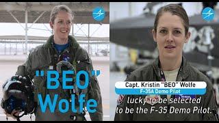 First Female F-35A Demonstration Team Pilot Release For The 2020 Season