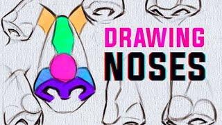 How I Draw Noses