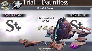 0:34 Skarn Dauntless Trial