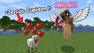 J'ai ajouté l'Arc de Cupidon sur Minecraft.. (trop stylé)