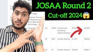 JOSAA Round 2 Cut off 2024  | JOSAA Round 2 Seat allotment Result #josaacounseling #cutoff #jeemain