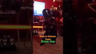 Darth Vader Costume from Disney Shop with Voice Helmet and Light Saber