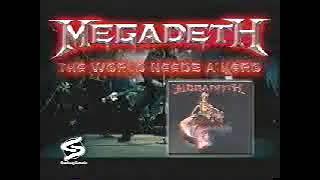 Megadeth - The World Needs A Hero - Advertisement, Commercial, Spot - VIDEO