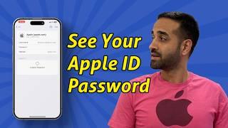 How to See My Apple Id Password | Check Your Apple Account Password