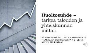 Huoltosuhde – tärkeä talouden ja yhteiskunnan mittari (YH2)