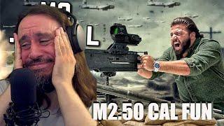 Vet Reacts! *M2.50 CAL FUN!* YouTube Says No Full Auto - Here’s an M2 .50 Cal Heavy Machine Gun