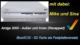 Amiga 3000 - Recapped und Funktionstüchtig - mit Sina & Mike