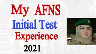 My AFNS Initial Test Experience 2021 |  AFNS Initial Test 2021 | Candidate Experiece