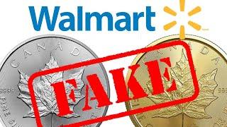 Walmart is Selling COUNTERFEIT Gold & Silver Coins Online. BUYER BEWARE!