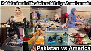 Pakistan main rehna ziada acha lagta hai ya America main / Pakistani vlog