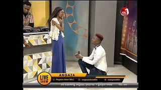 Best Engagement Proposal by Kenyan Artists | Live on Tv | SHE CRIED 