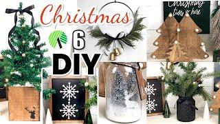 HIGH END CHRISTMAS DOLLAR TREE RUSTIC MODERN FARMHOUSE  DIY| $1 home decor ideas 2020dollar store