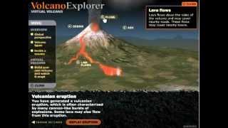 Volcano Explorer: crea tu erupción volcánica virtual