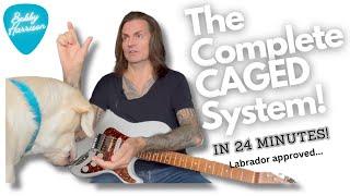 The CAGED SYSTEM in 24 minutes - ALL you need - FREE Download!