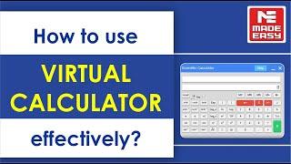 How to use GATE virtual calculator?| Tips & Tricks for Effective Usage in GATE Exam | MADE EASY