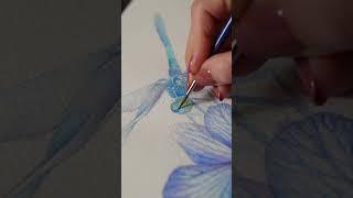 Dragonfly watercolor ‍️