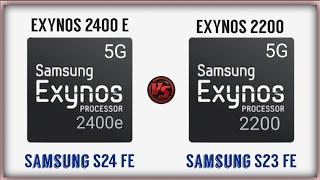 Samaung Exynos 2400e vs Samaung Exynos 2200 | Samsung Galaxy S24 FE Antutu Score | S23 FE Antutu