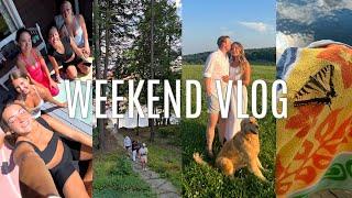 VLOG: lakehouse w/ friends + fam, relaxing, cooking, wholesome vibes :)