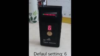 Multi-Function 3G 4G LTE Cell Phone Hidden Mini Camera Detector - CIU Co., Ltd.